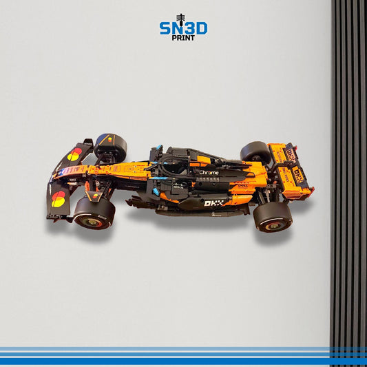 Wall Mount for LEGO Technic McLaren MCL39 F1 Car (42228) – Horizontal
